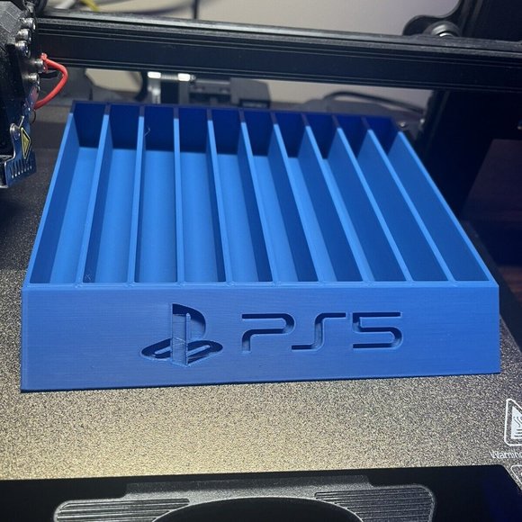 PlayStation 5 game case stand / holder with ps5 logo - Picture 5 of 7